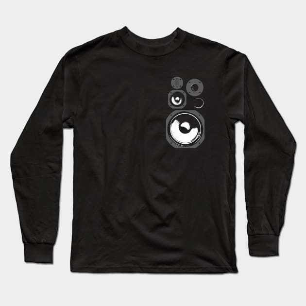 Speaker Long Sleeve T-Shirt by bulografik